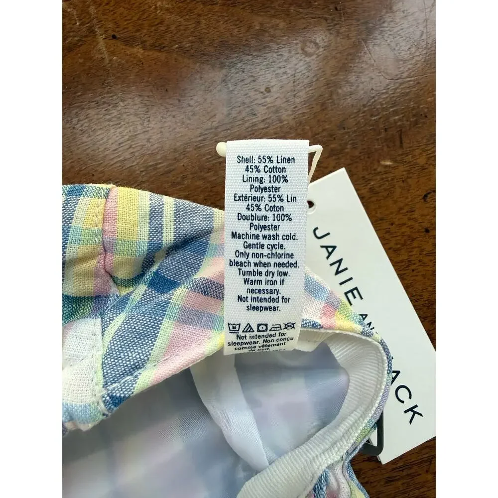 NWT Girls Plaid Newsboy Beret